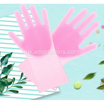 Мултифункционални силиконски ракавици за миење садови за чистење